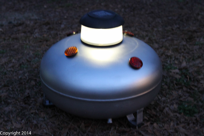 UfO Garden art