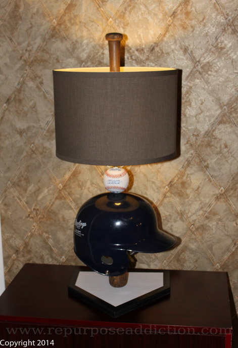 Baseball Helmet Lamp