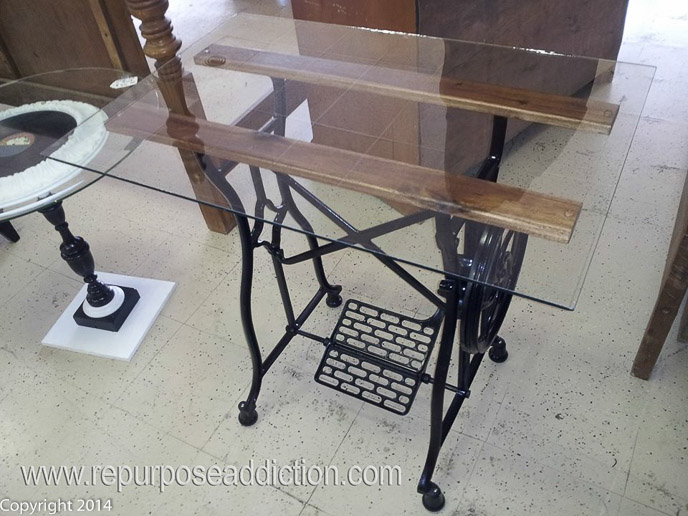 Sewing Machine Hallway Table